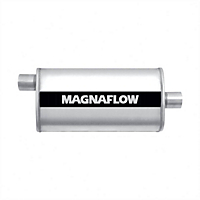 Universal-Magnaflow Muffler Magnaflow Performance-Natural,Stainl