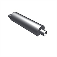 Universal-Magnaflow Muffler Magnaflow XL 3-Natural,Stainless Ste