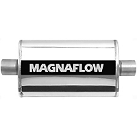 Universal-Magnaflow Muffler Magnaflow Performance-Polished,Stain